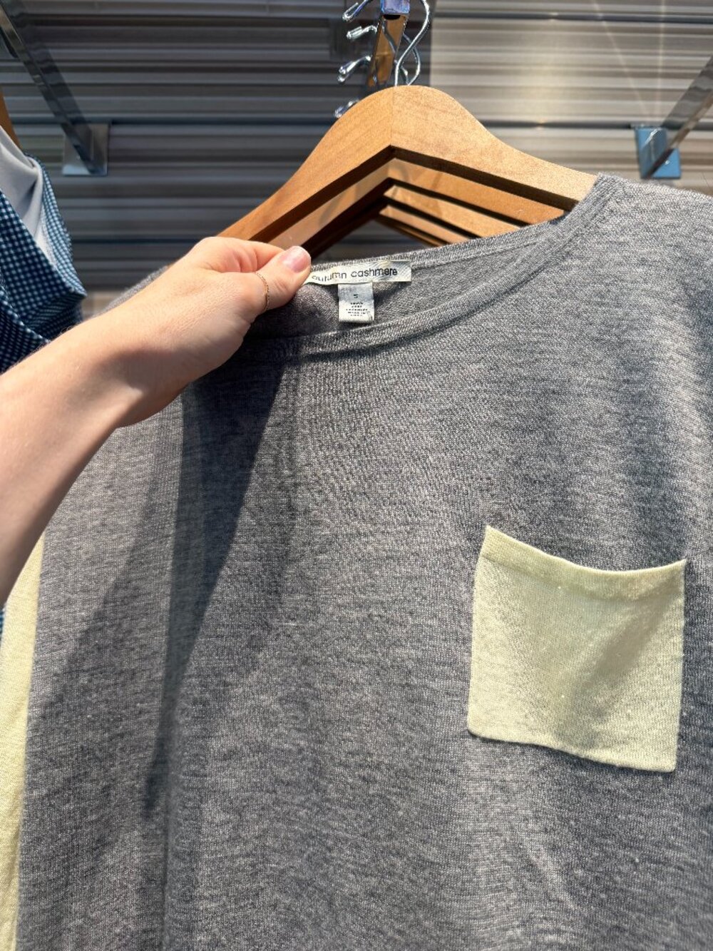 Autumn Cashmere 3/4length sleeve